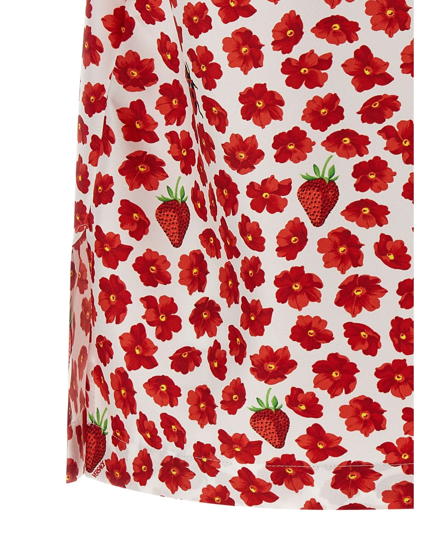 Versace Strawberry Garden Shirt Glam Steals