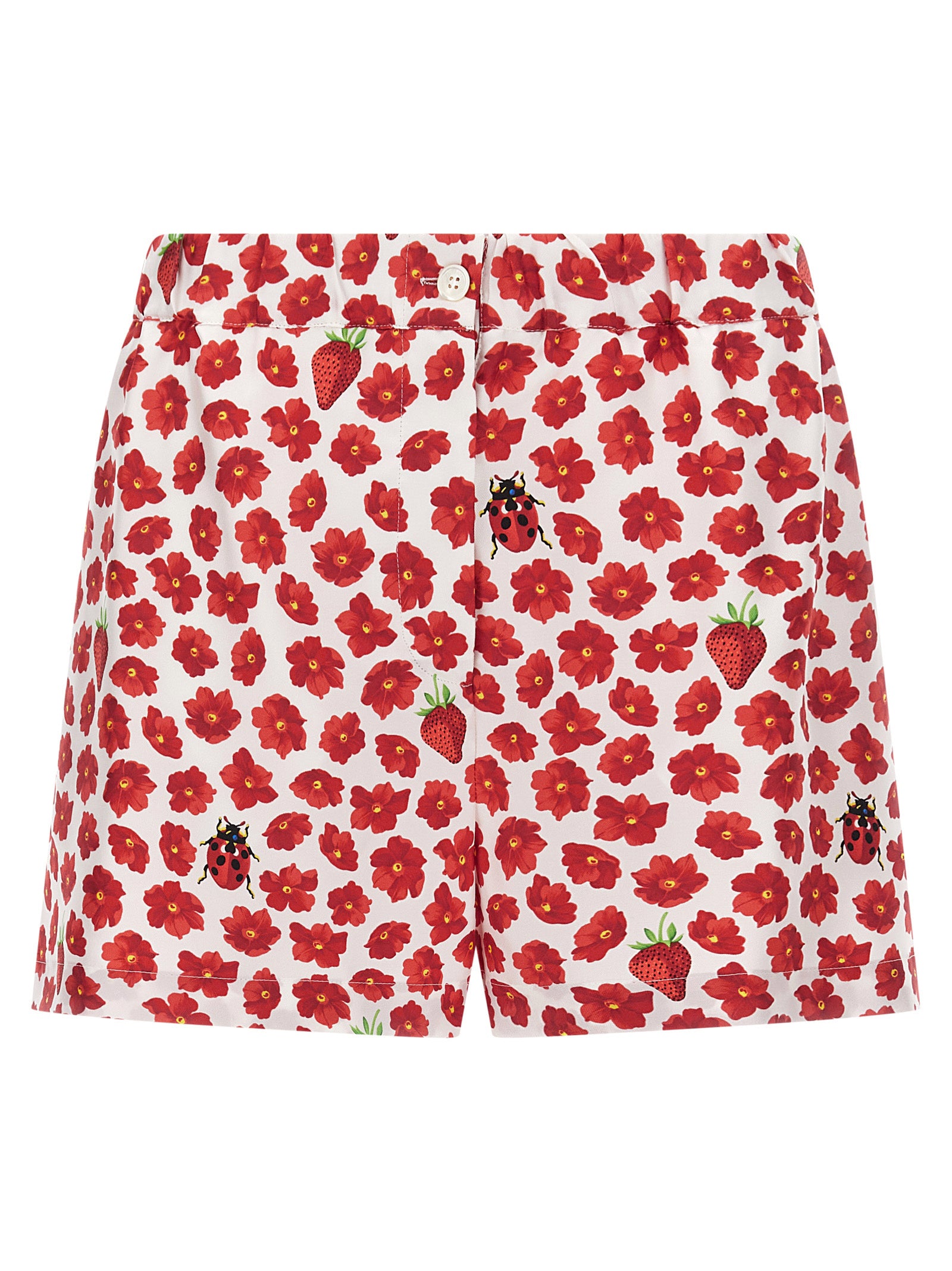 Versace Strawberry Garden Shorts Glam Steals