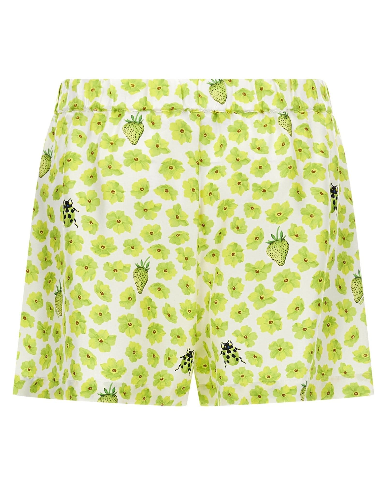 Versace Strawberry Garden Shorts Glam Steals