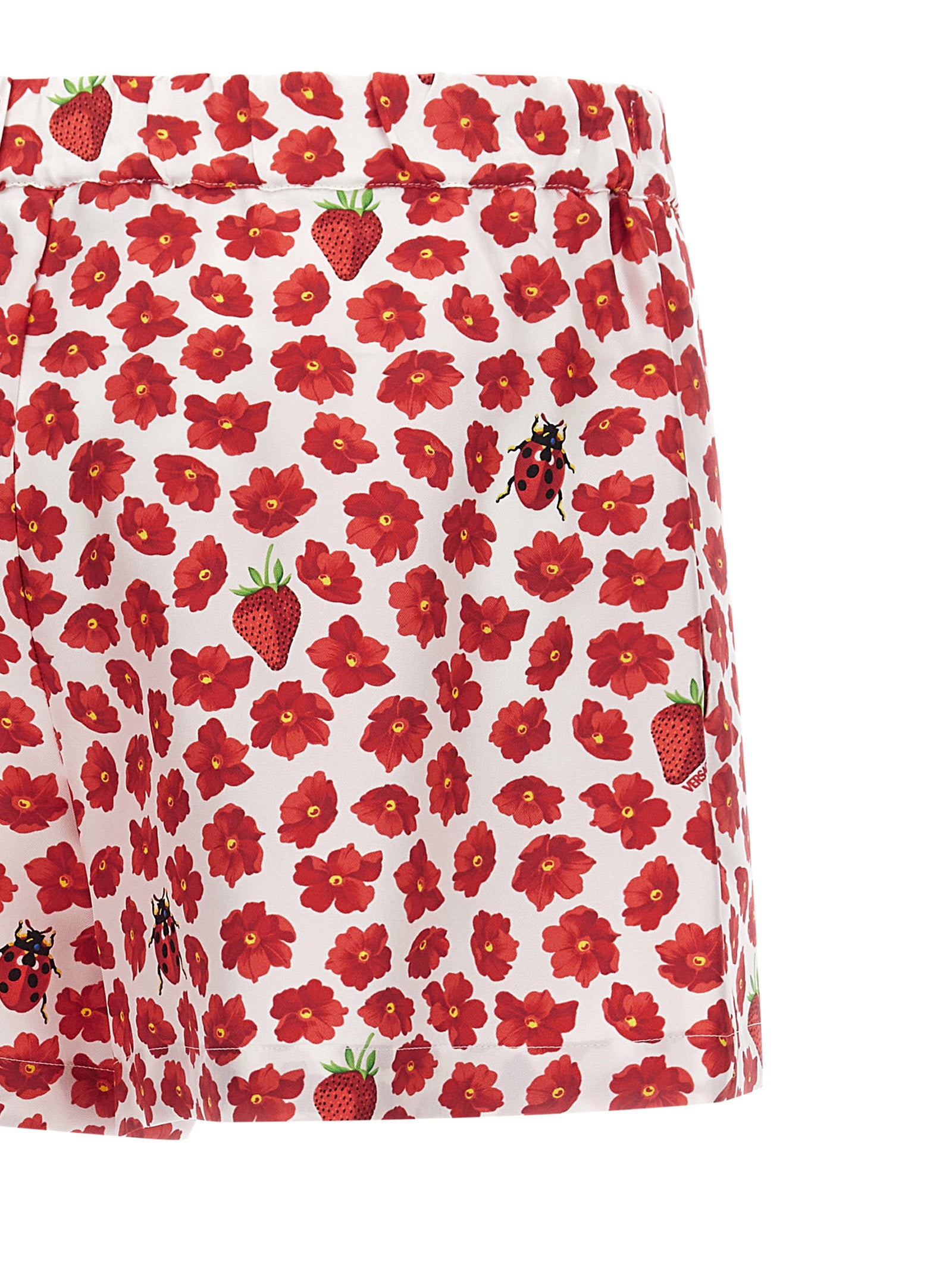 Versace Strawberry Garden Shorts Glam Steals