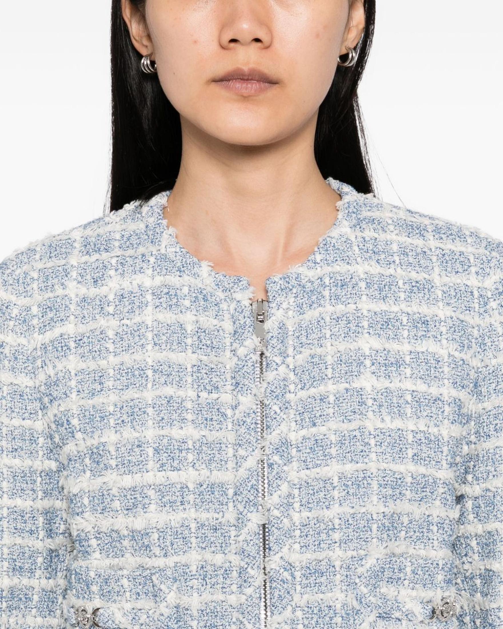 Versace Tweed Blazer Glam Steals