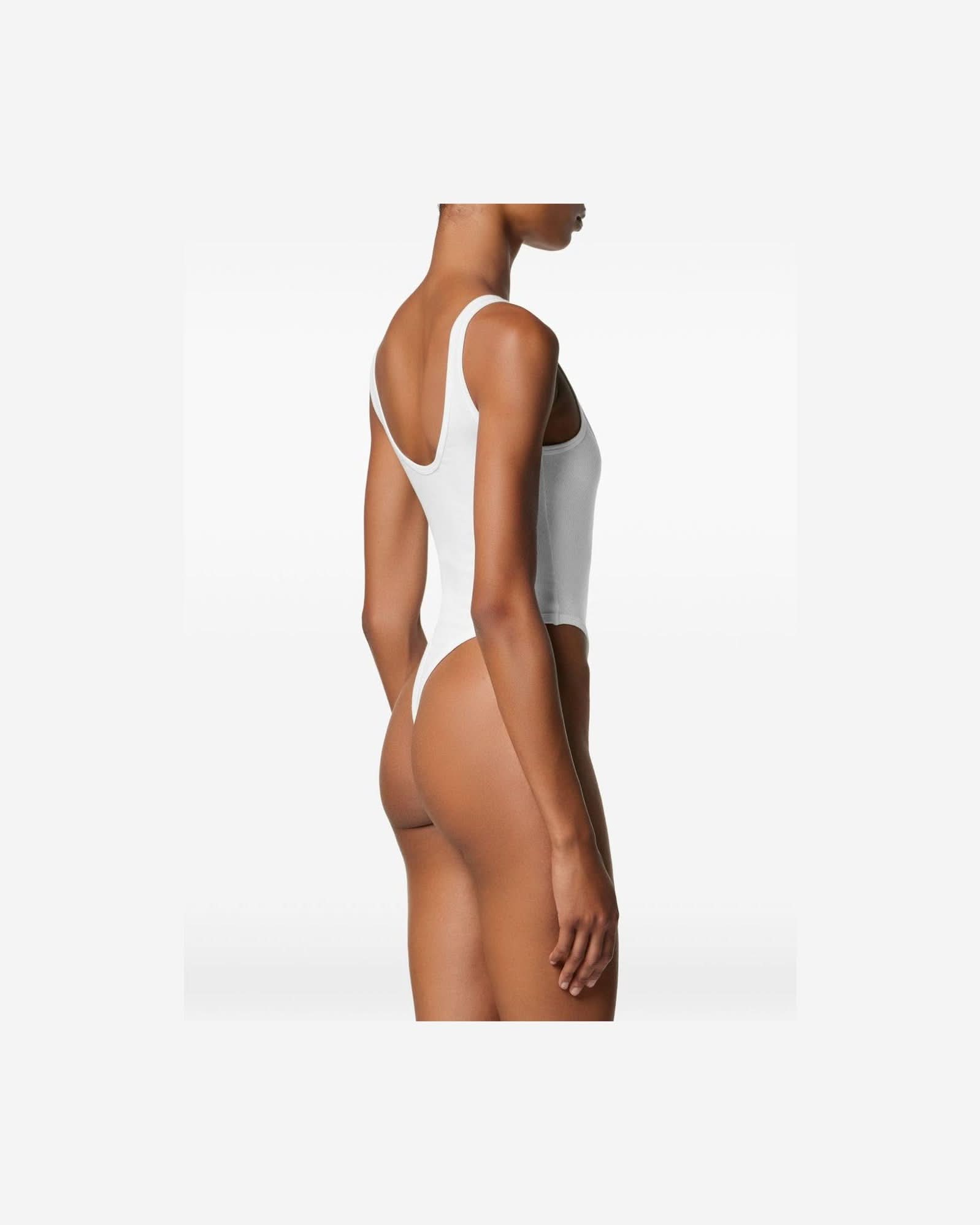 Versace White Bodysuit Topwear