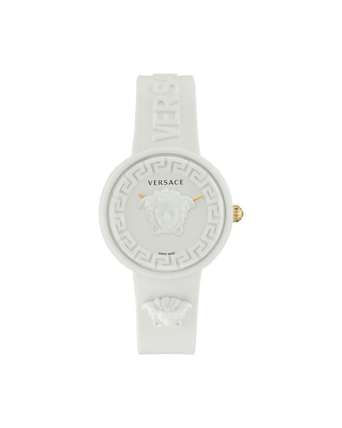 Versace White Synthetic Sport Watch