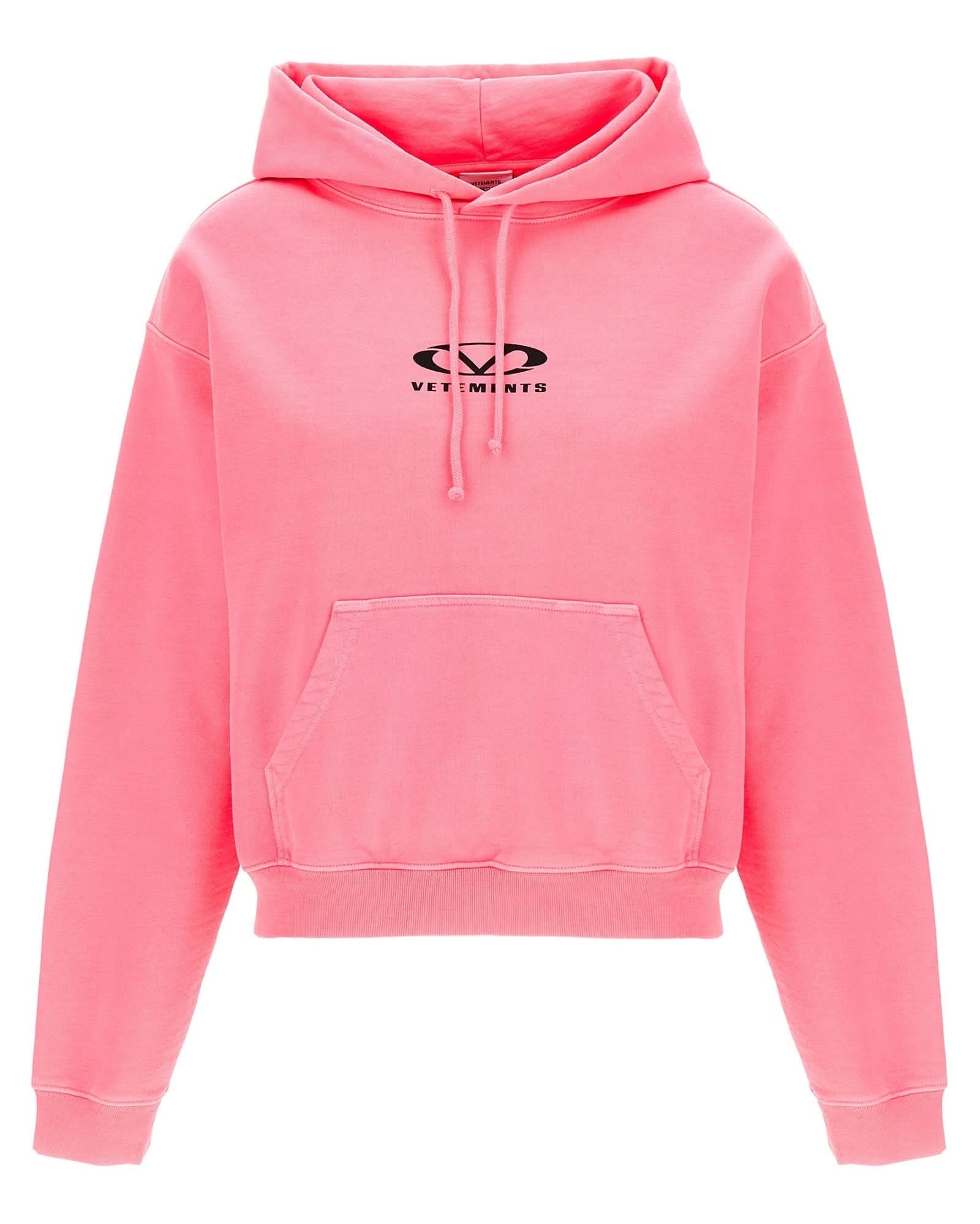 Vetements Oval Logo Hoodie Glam Steals