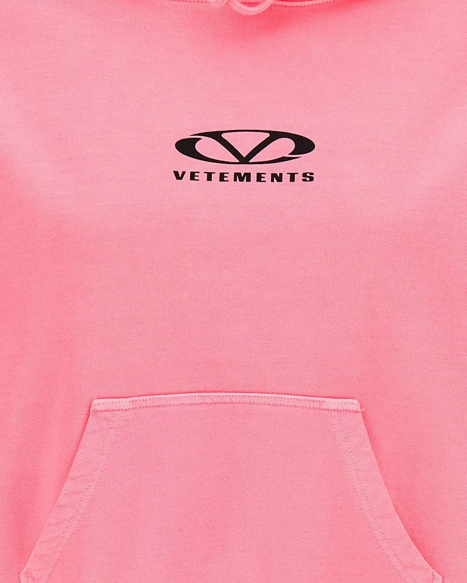 Vetements Oval Logo Hoodie Glam Steals