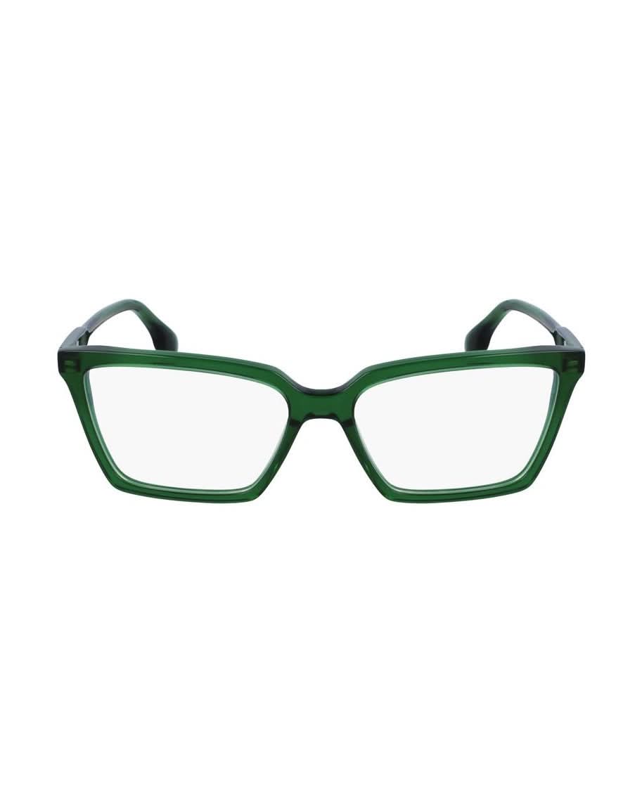 Victoria Beckham Bicolor Acetate Optical Frame Eyeglasses