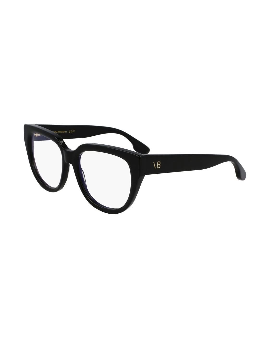 Victoria Beckham Black Acetate Frame Eyeglasses