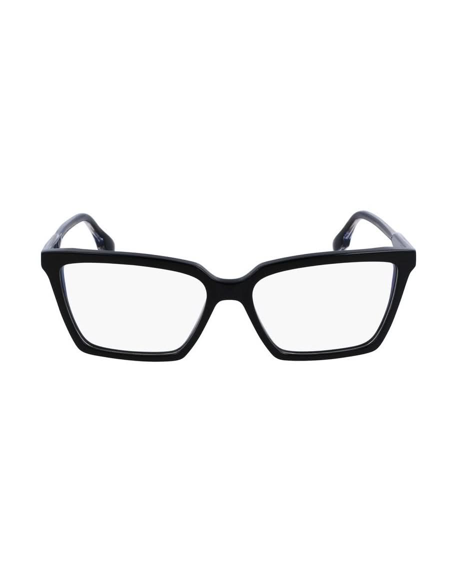 Victoria Beckham Black Acetate Optical Frame Eyeglasses
