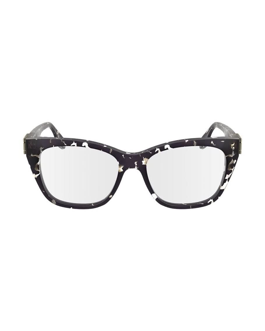 Victoria Beckham Black Acetate Optical Frame Eyeglasses