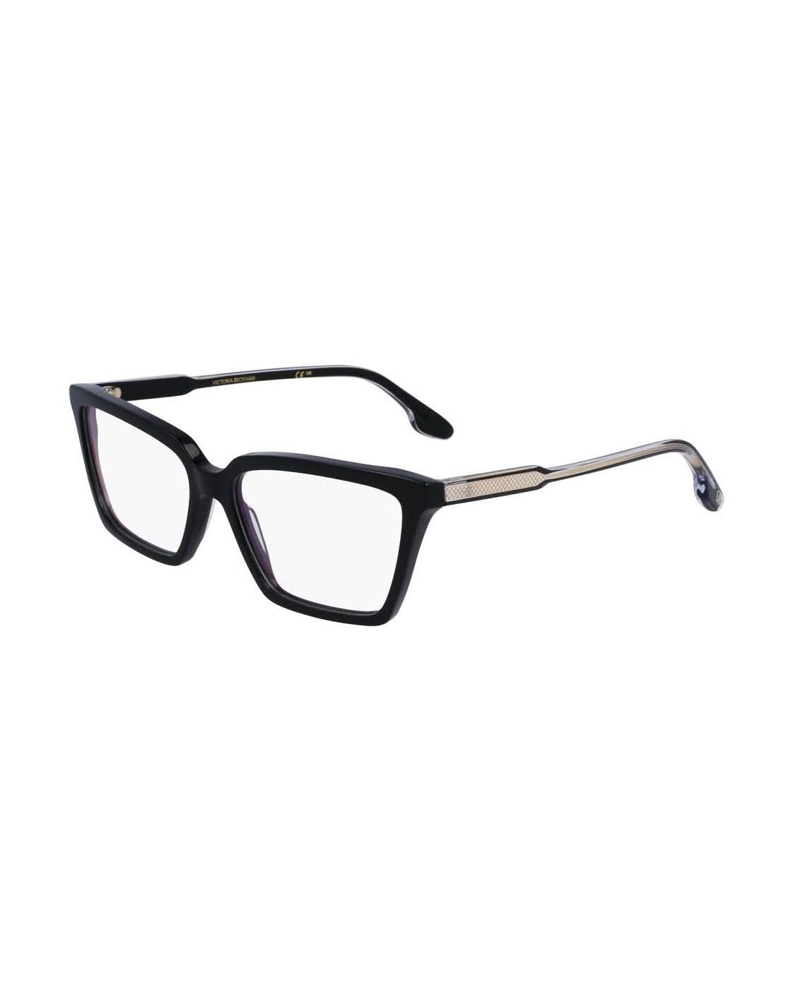 Victoria Beckham Black Acetate Optical Frame Eyeglasses