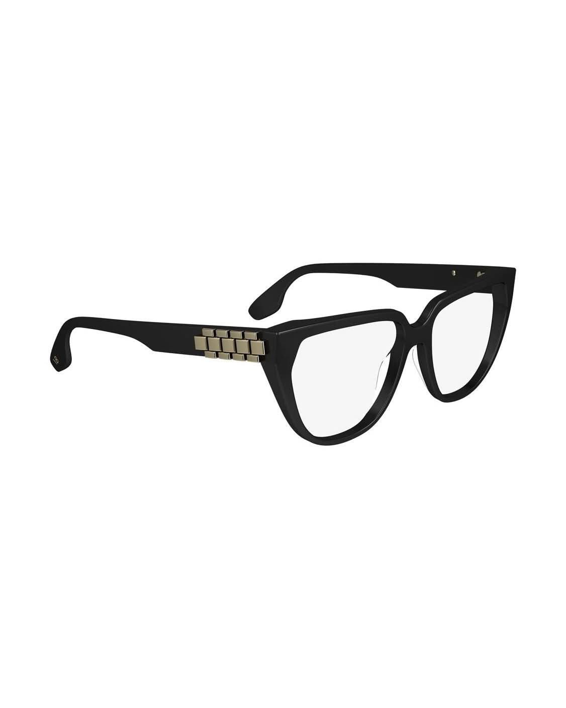 Victoria Beckham Black Acetate Optical Frame Eyeglasses