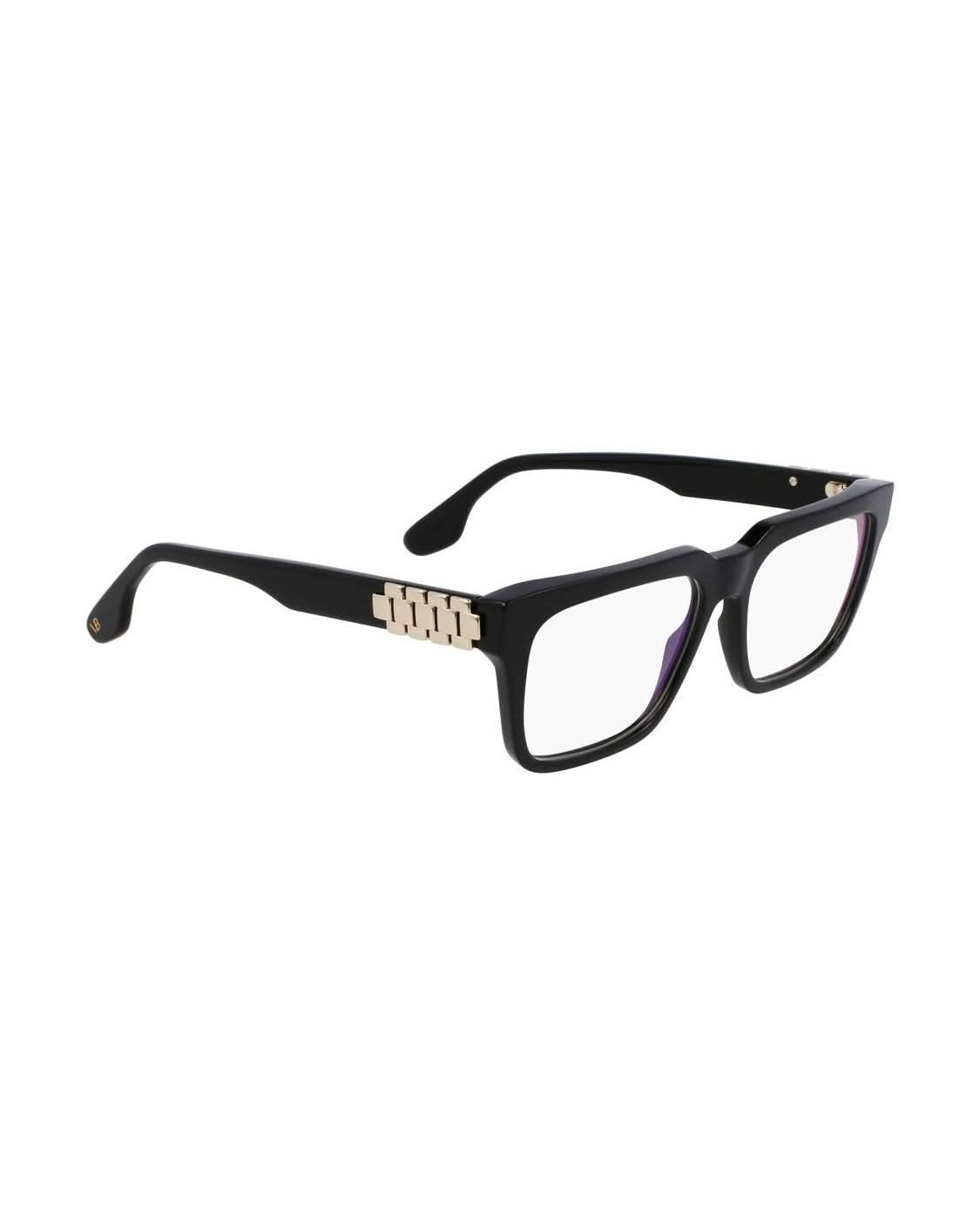 Victoria Beckham Black Acetate Optical Frame Eyeglasses