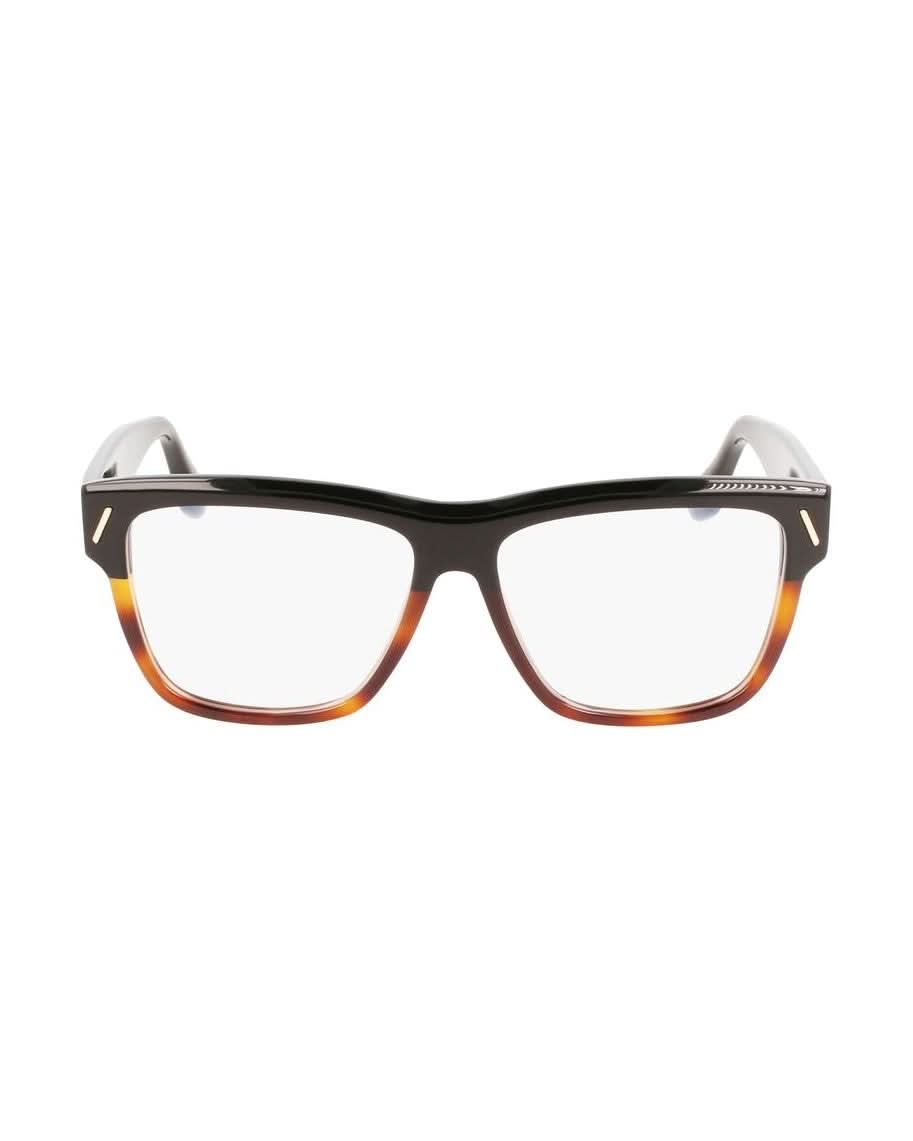 Victoria Beckham Black Acetate Optical Frame Eyeglasses