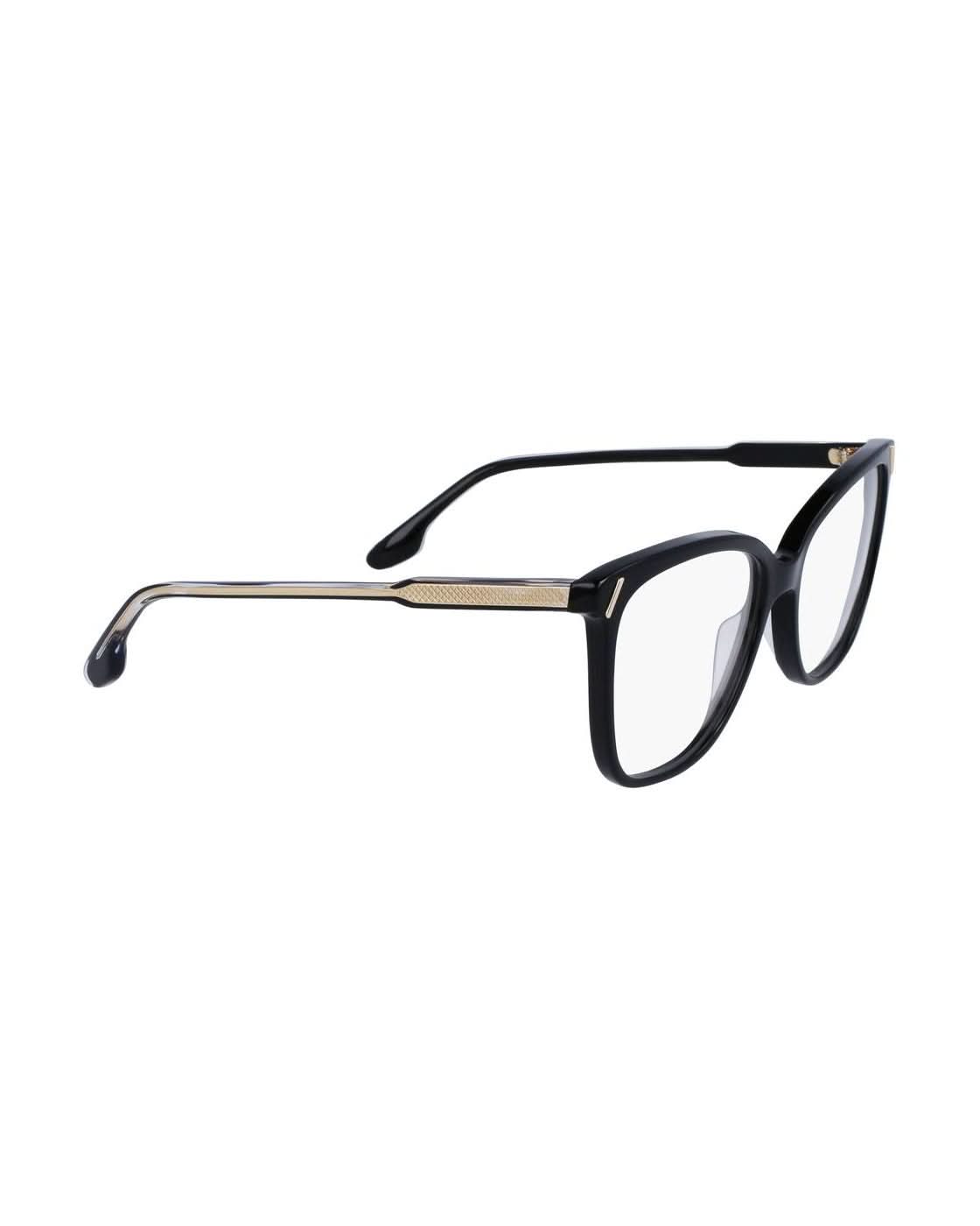Victoria Beckham Black Acetate Optical Frame Eyeglasses