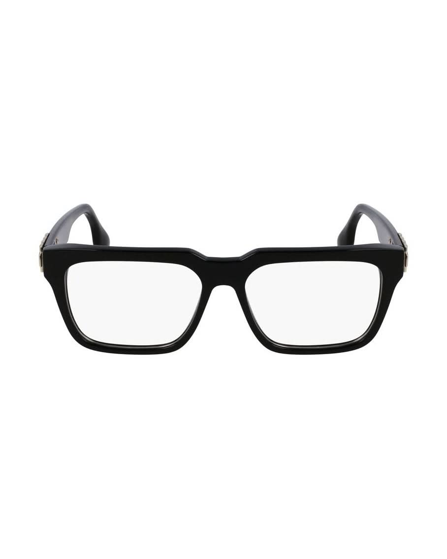 Victoria Beckham Black Acetate Optical Frame Eyeglasses