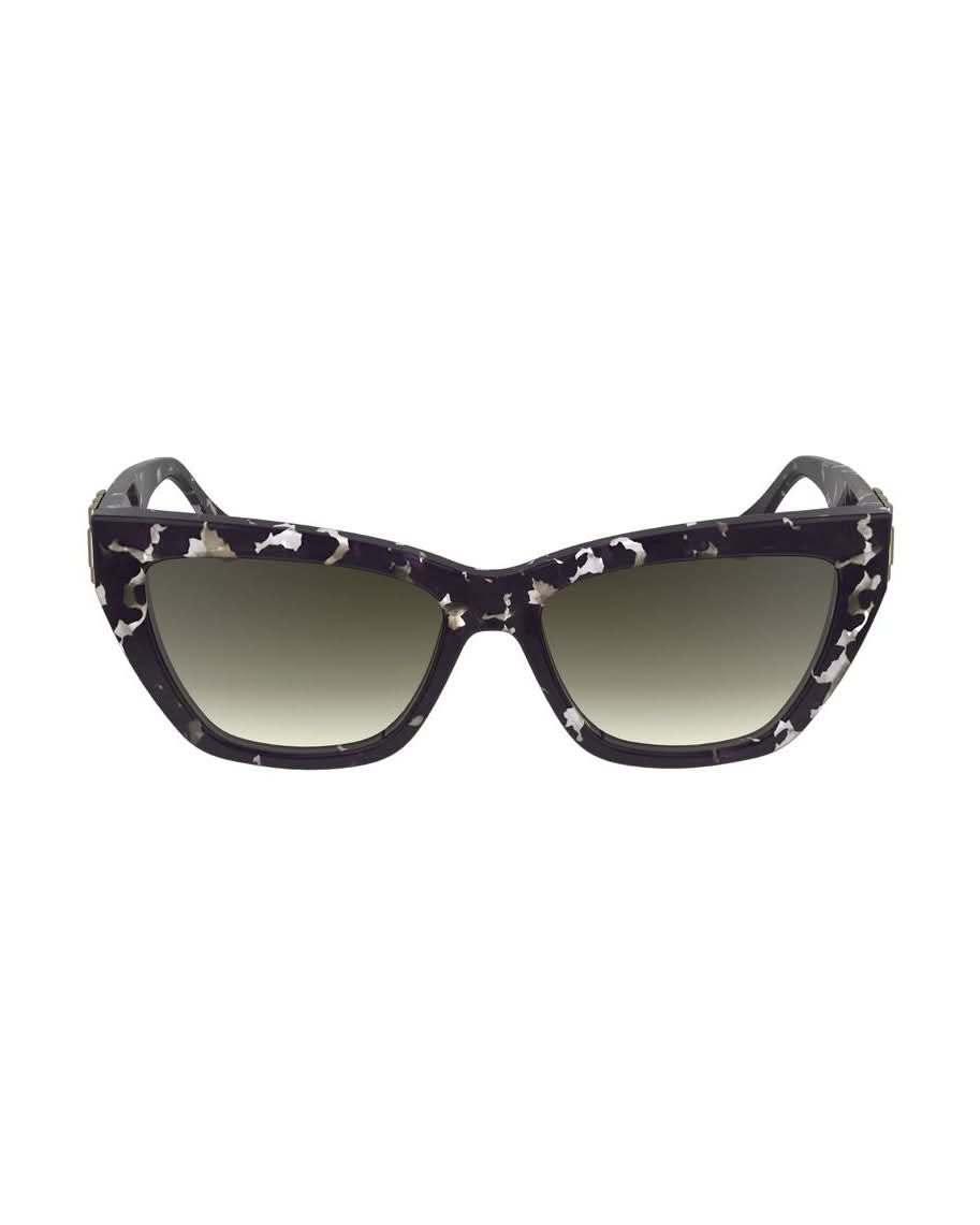 Victoria Beckham Black Acetate Sunglasses Sunglasses