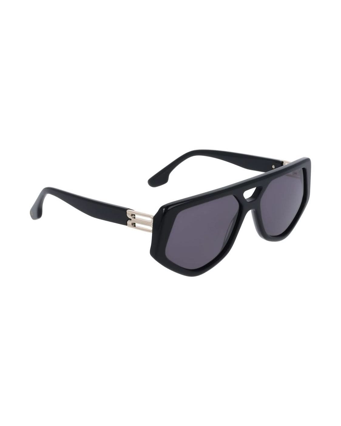 Victoria Beckham Black Acetate Sunglasses Sunglasses