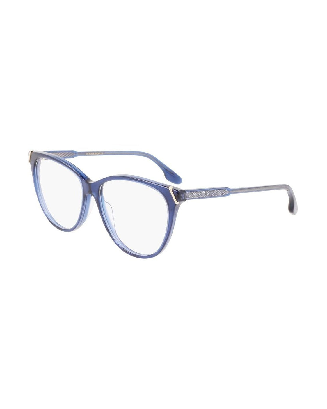 Victoria Beckham Blue Acetate Optical Frame Eyeglasses