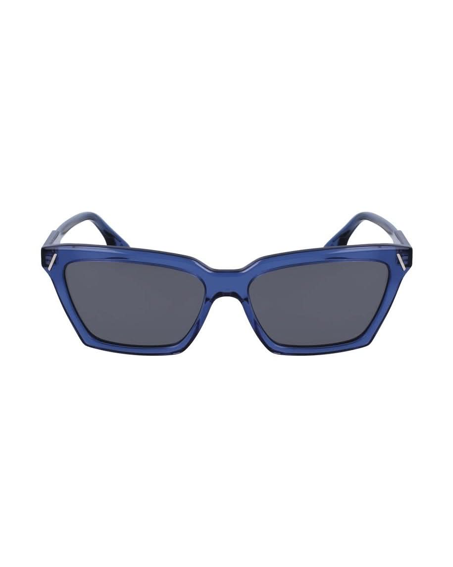Victoria Beckham Blue Acetate Sunglasses Sunglasses