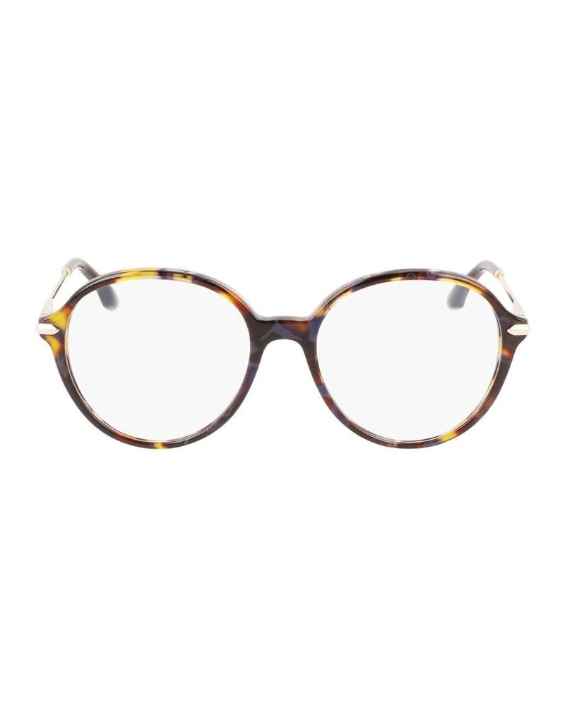 Victoria Beckham Brown Acetate Frame Eyeglasses