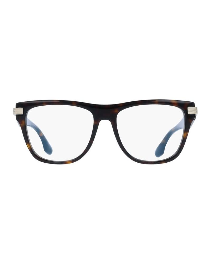Victoria Beckham Brown Acetate Frame Eyeglasses