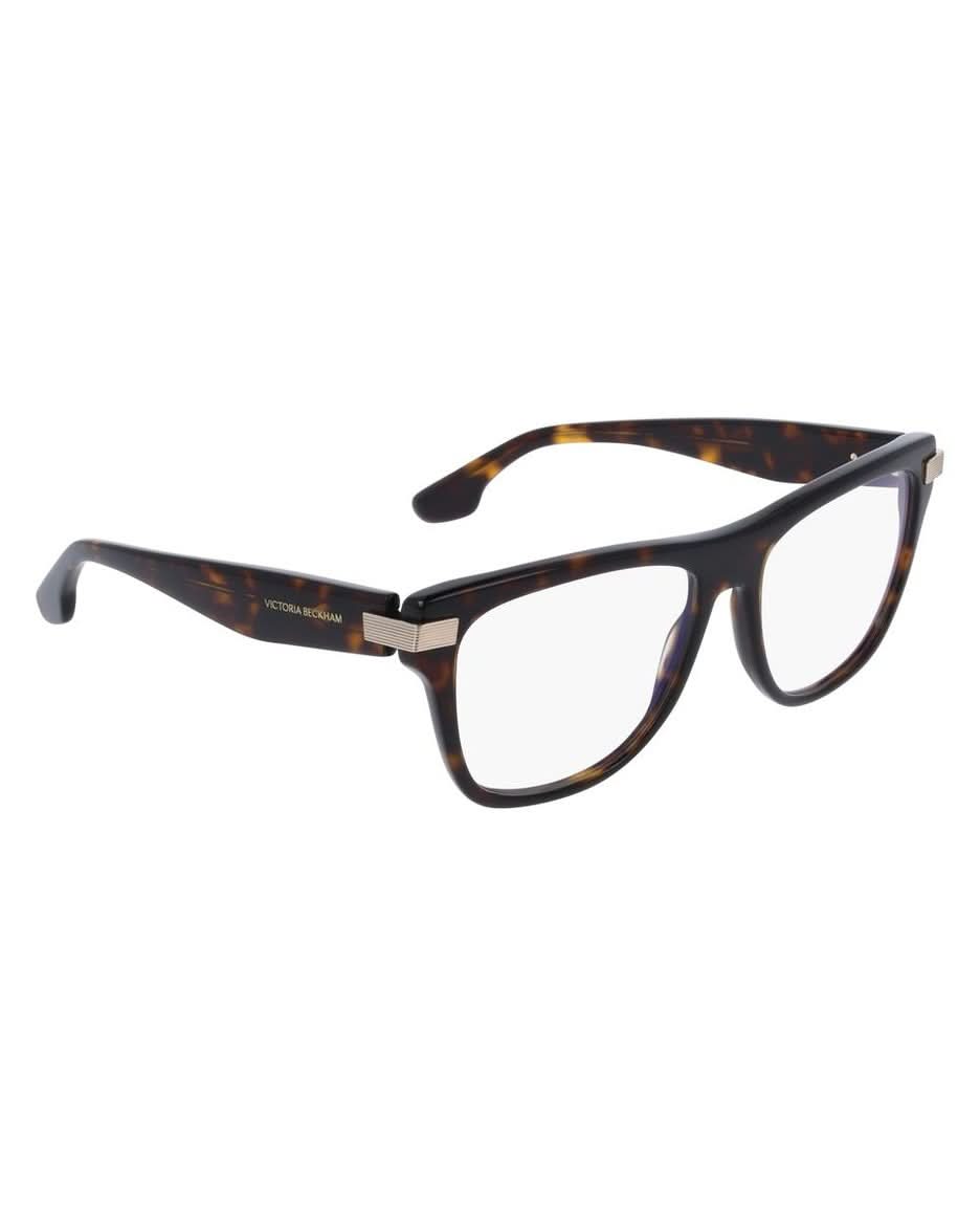 Victoria Beckham Brown Acetate Frame Eyeglasses