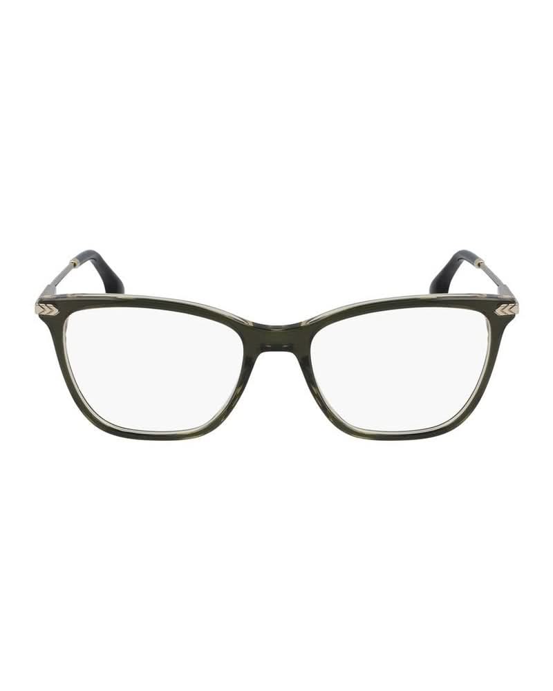Victoria Beckham Brown Acetate Frame Eyeglasses