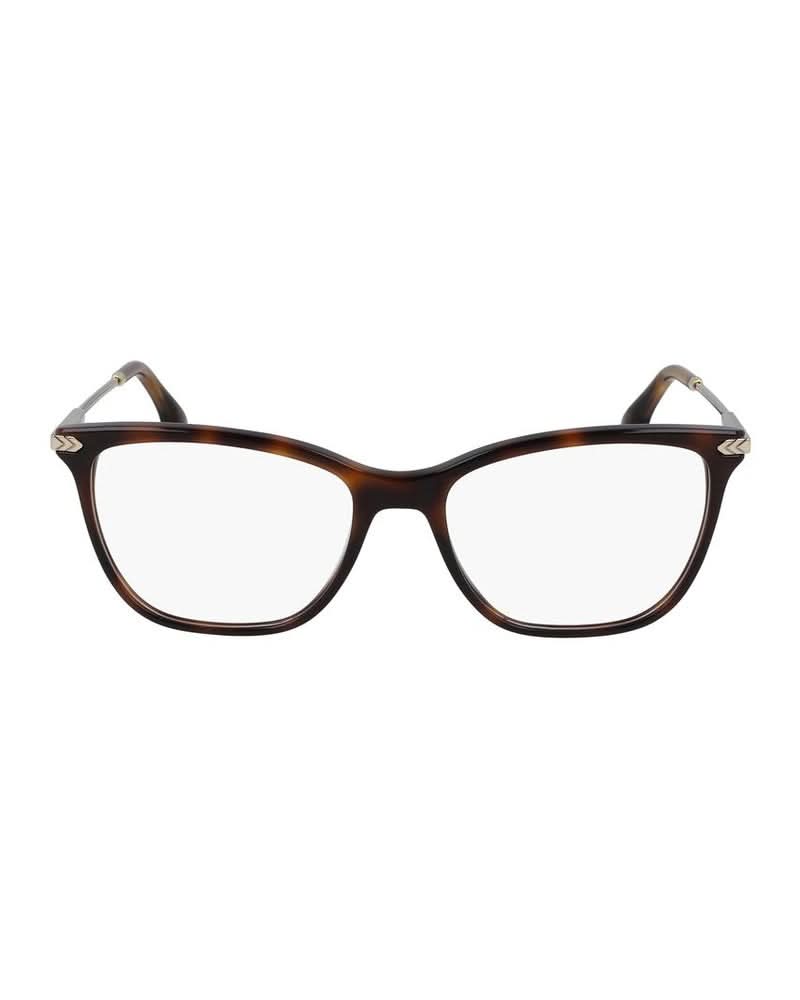 Victoria Beckham Brown Acetate Frame Eyeglasses