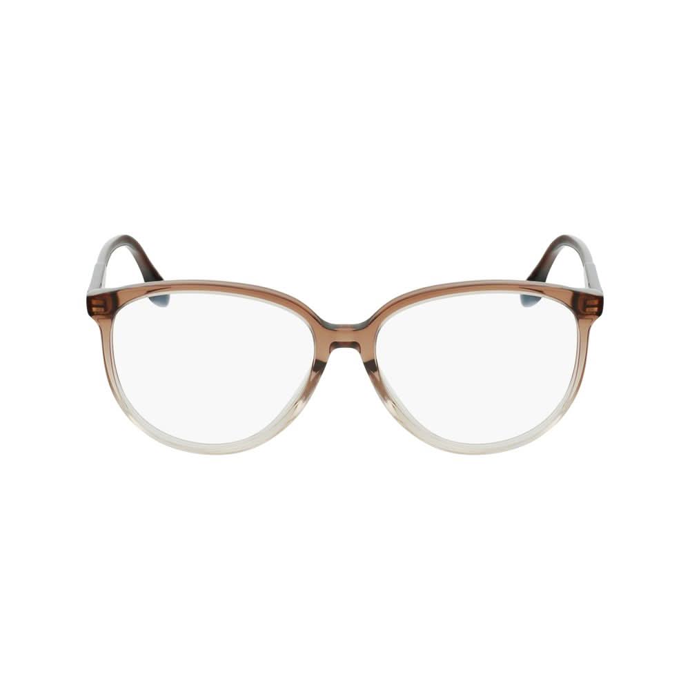 Victoria Beckham Brown Acetate Frame Eyeglasses