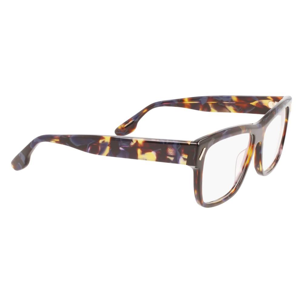 Victoria Beckham Brown Acetate Frame Eyeglasses