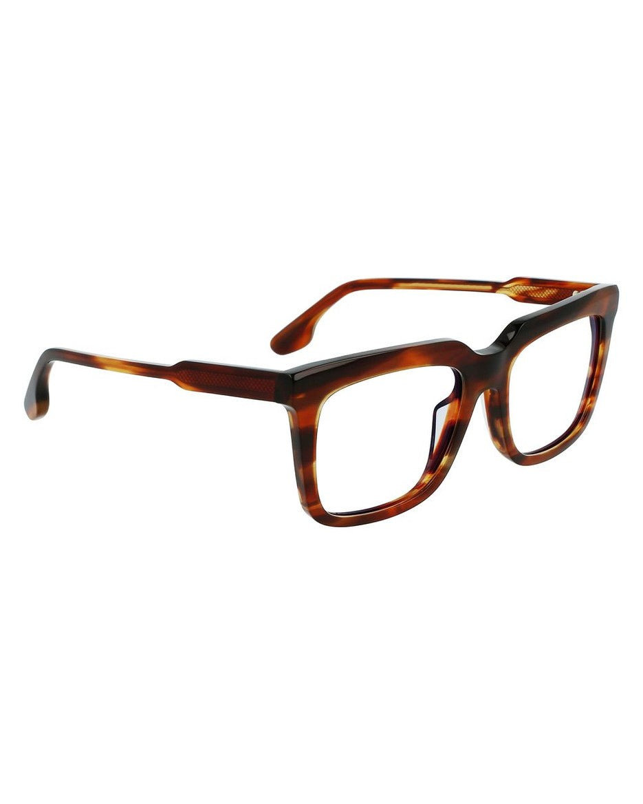 Victoria Beckham Brown Acetate Frame Eyeglasses
