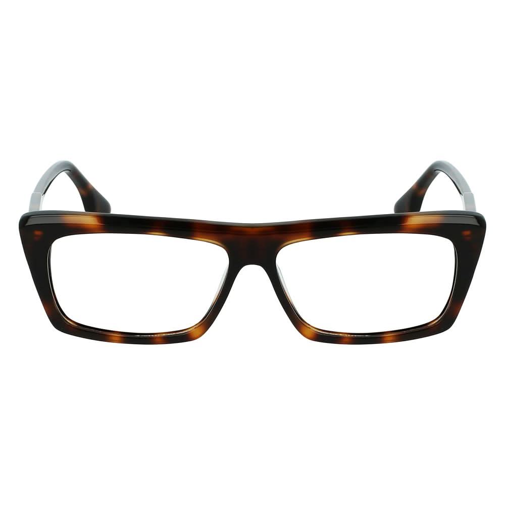 Victoria Beckham Brown Acetate Frame Eyeglasses