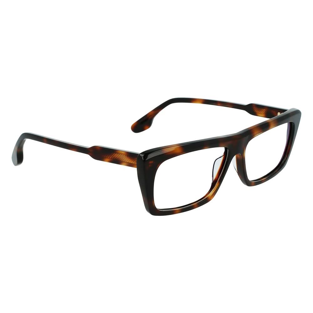 Victoria Beckham Brown Acetate Frame Eyeglasses