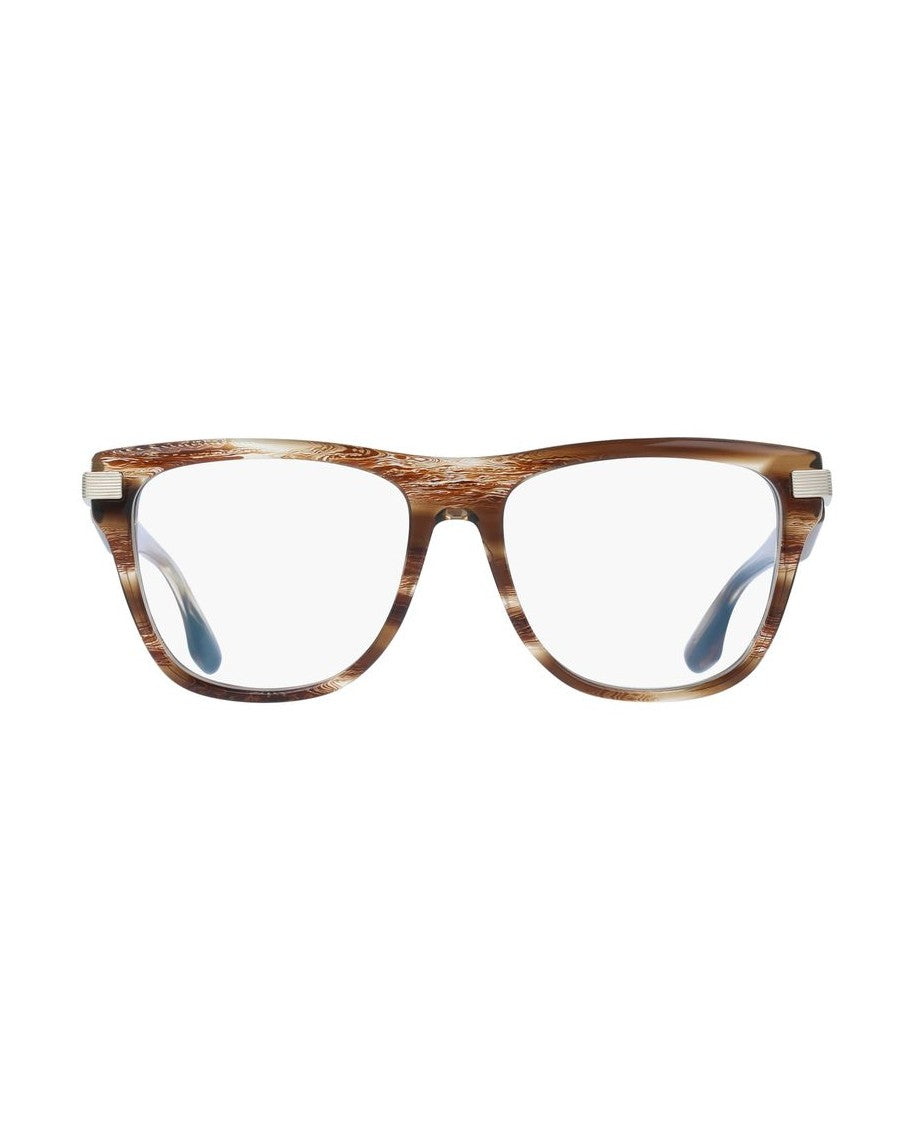 Victoria Beckham Brown Acetate Optical Frame Glam Steals