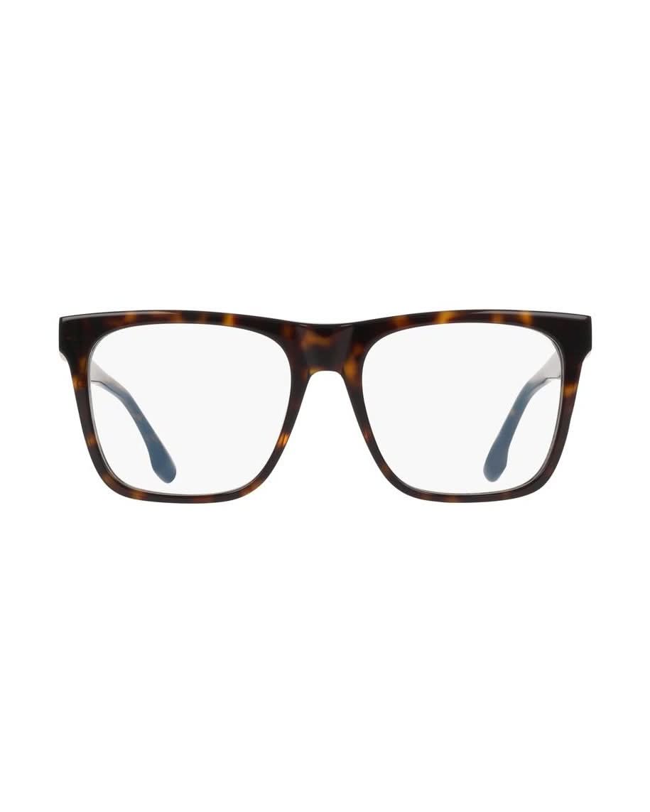 Victoria Beckham Brown Acetate Optical Frame Eyeglasses