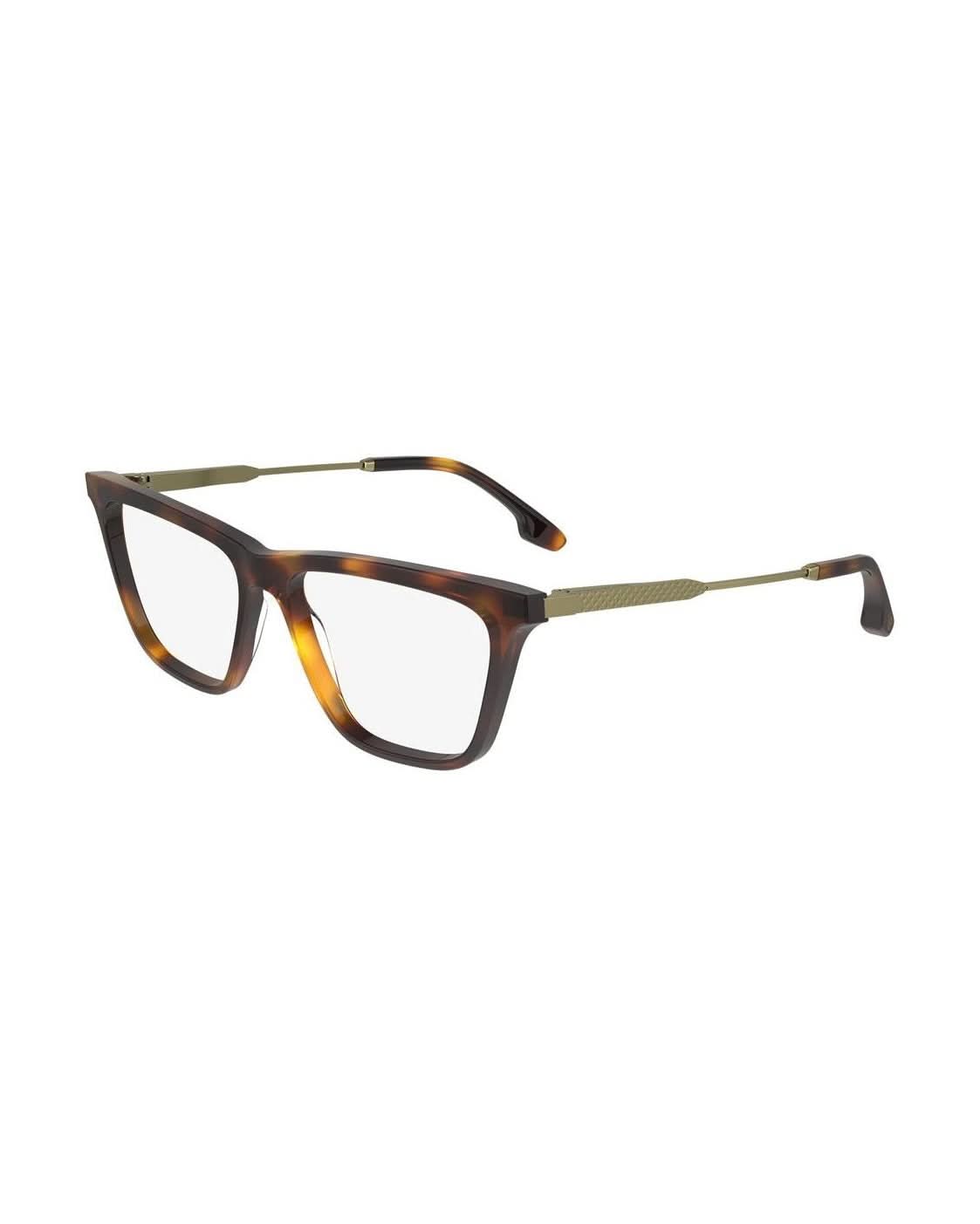 Victoria Beckham Brown Acetate Optical Frame Eyeglasses