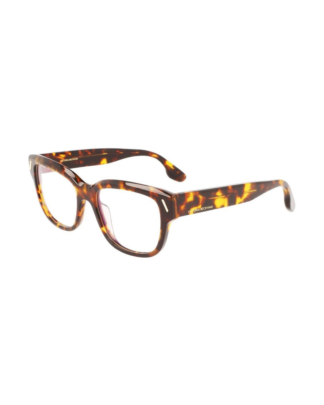 Victoria Beckham Brown Acetate Optical Frame Eyeglasses