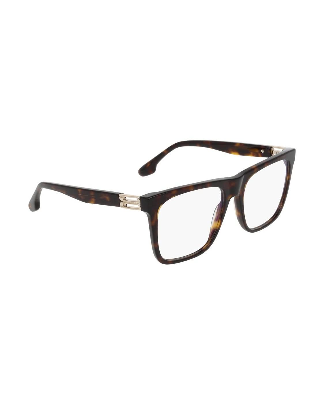 Victoria Beckham Brown Acetate Optical Frame Eyeglasses