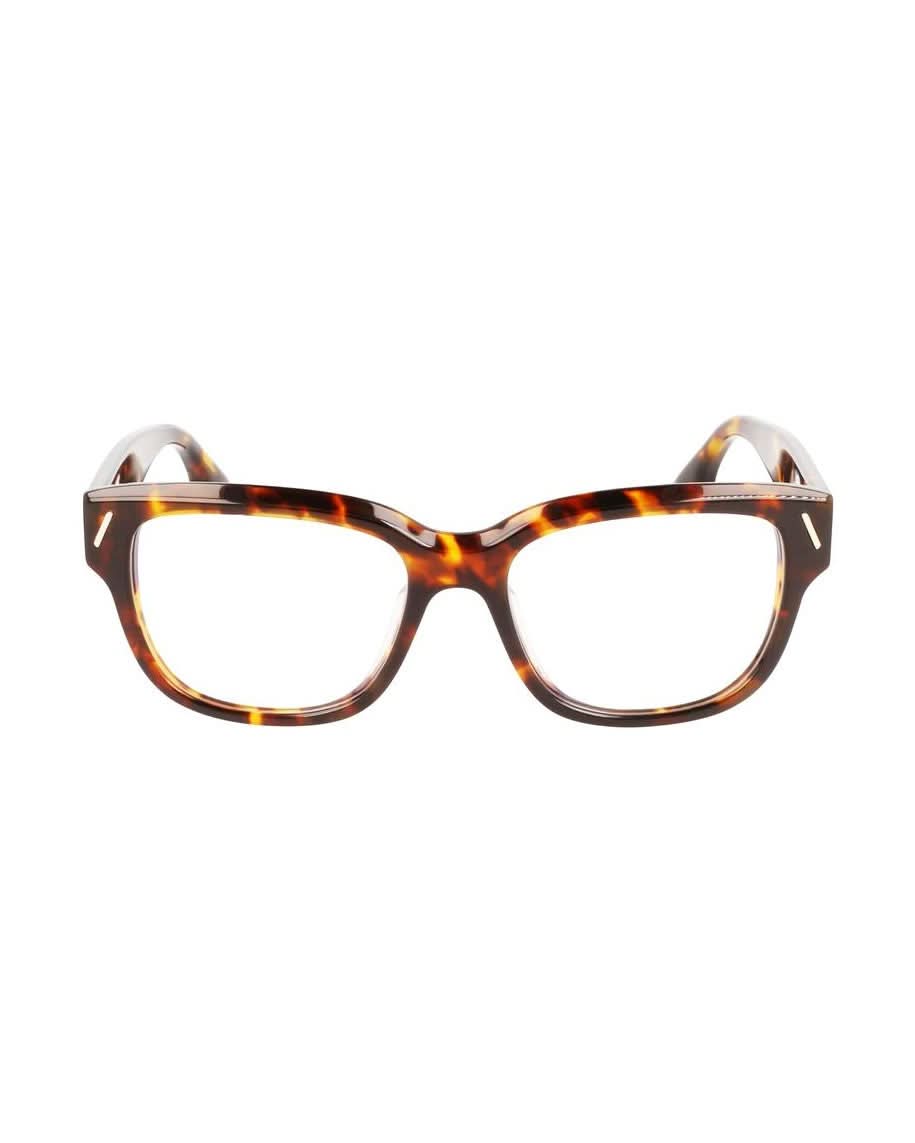 Victoria Beckham Brown Acetate Optical Frame Eyeglasses