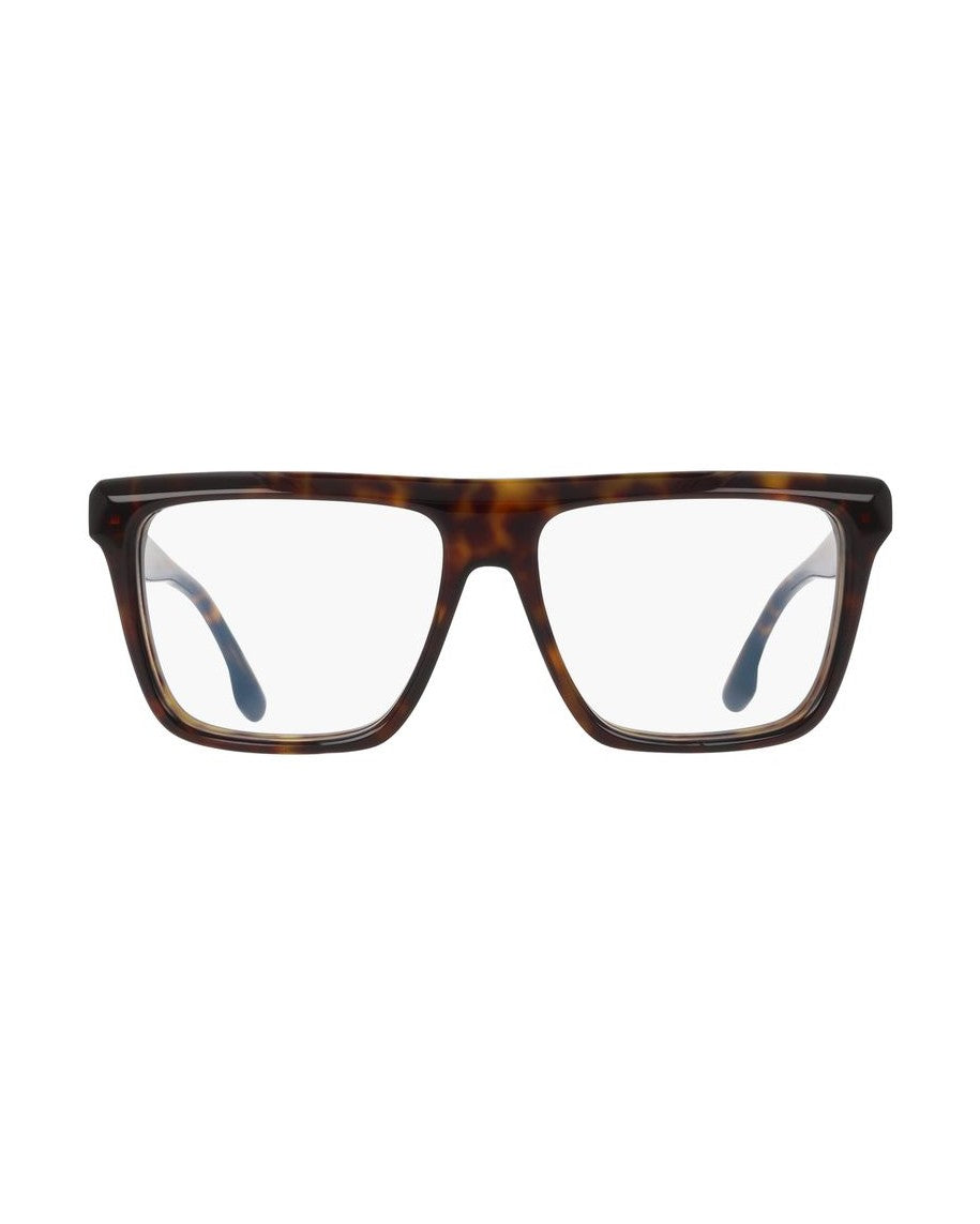 Victoria Beckham Brown Acetate Optical Frame Eyeglasses