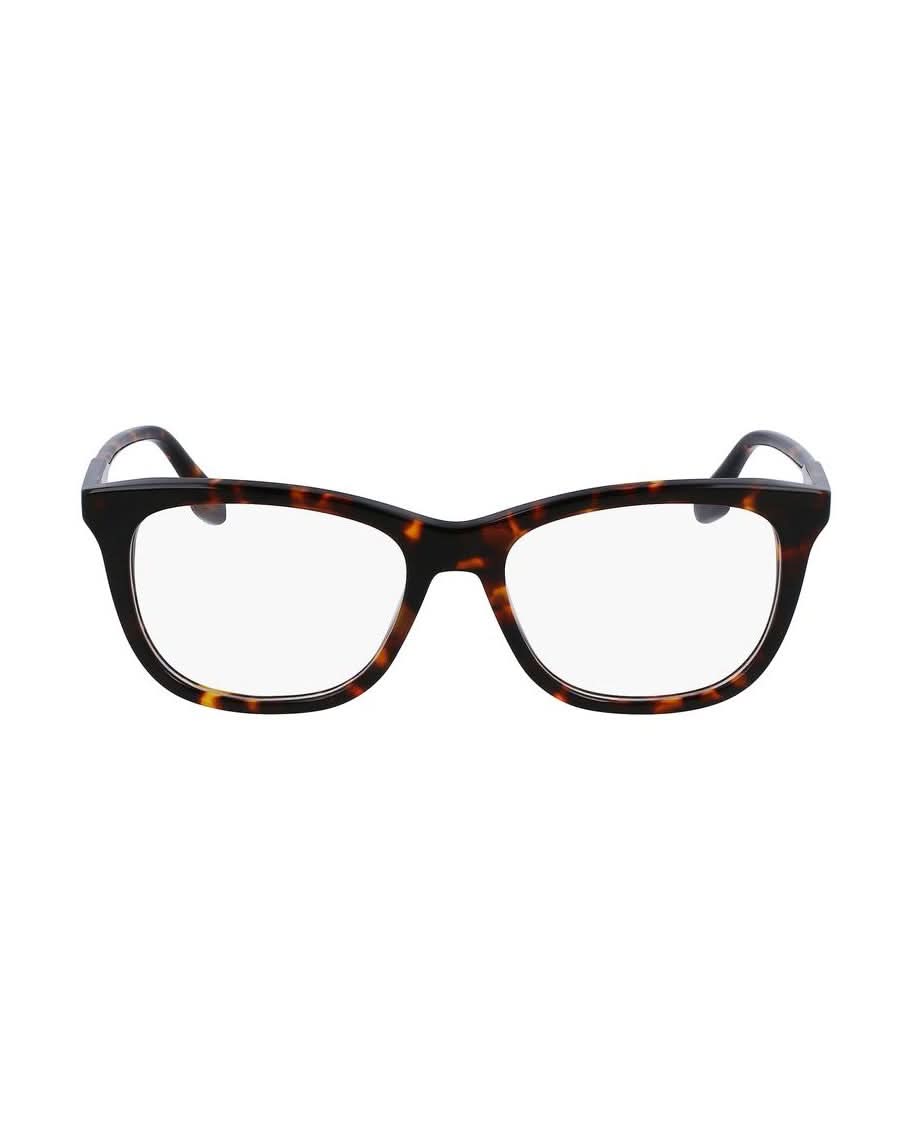 Victoria Beckham Brown Acetate Optical Frame Eyeglasses