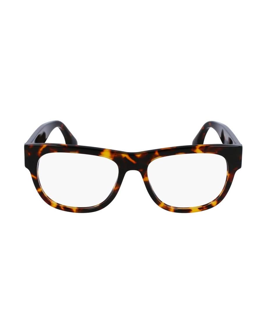 Victoria Beckham Brown Acetate Optical Frame Eyeglasses