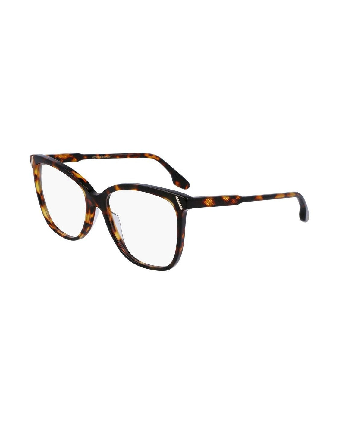 Victoria Beckham Brown Acetate Optical Frame Eyeglasses