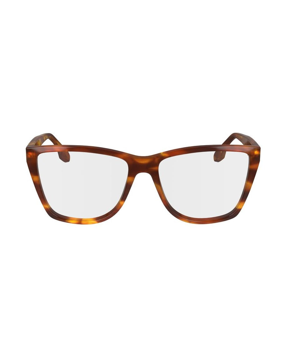 Victoria Beckham Brown Acetate Optical Frame Glam Steals