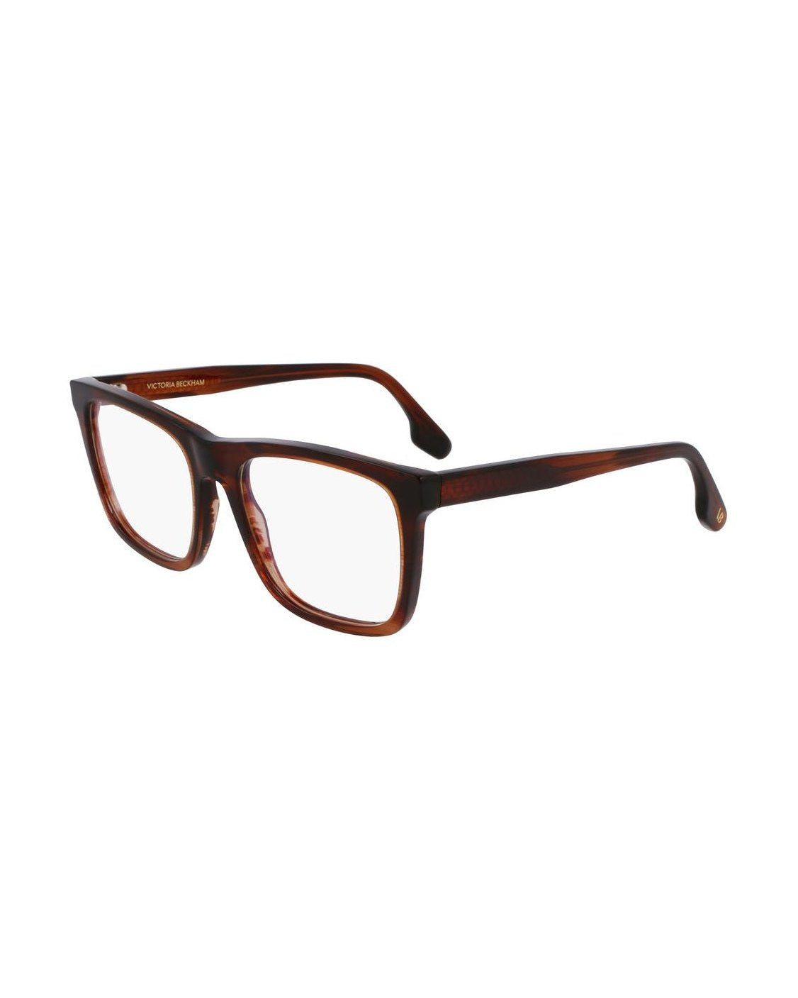 Victoria Beckham Brown Acetate Optical Frame Eyeglasses
