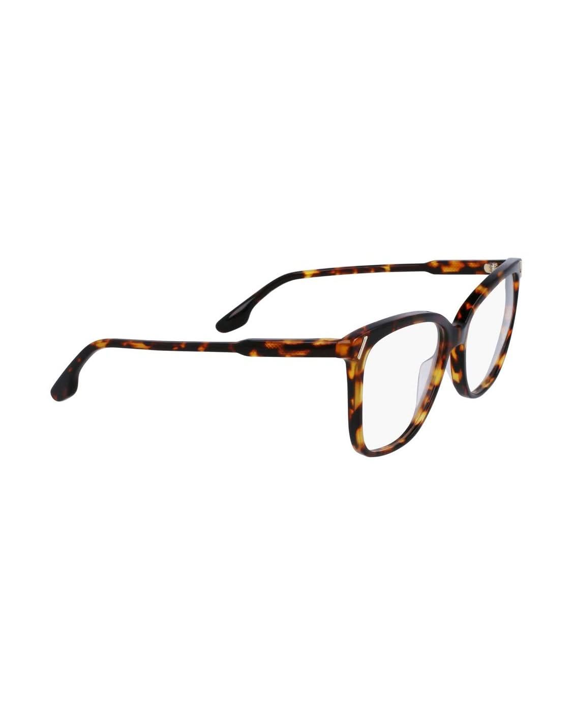 Victoria Beckham Brown Acetate Optical Frame Eyeglasses