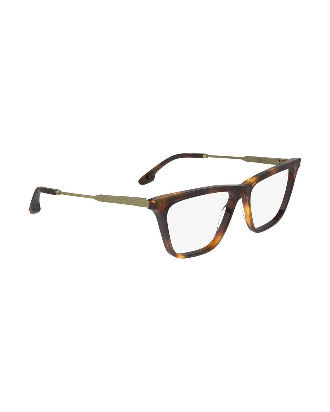 Victoria Beckham Brown Acetate Optical Frame Eyeglasses
