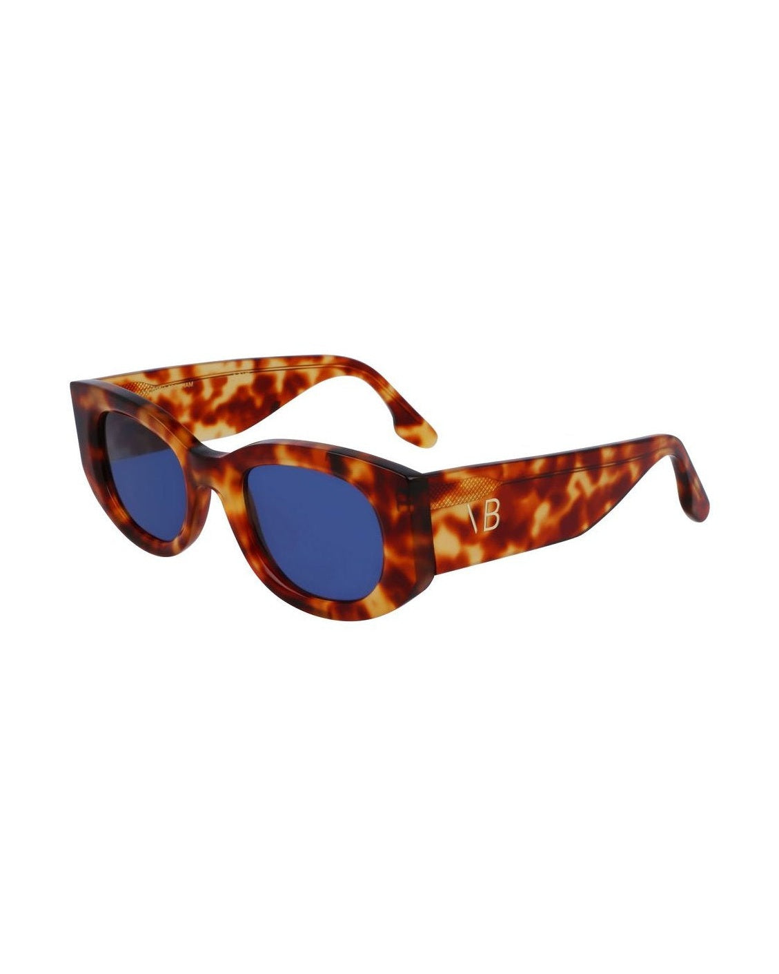 Victoria Beckham Brown Acetate Sunglasses Sunglasses