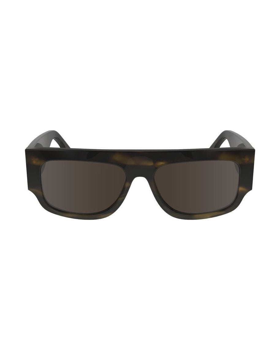 Victoria Beckham Brown Acetate Sunglasses Glam Steals