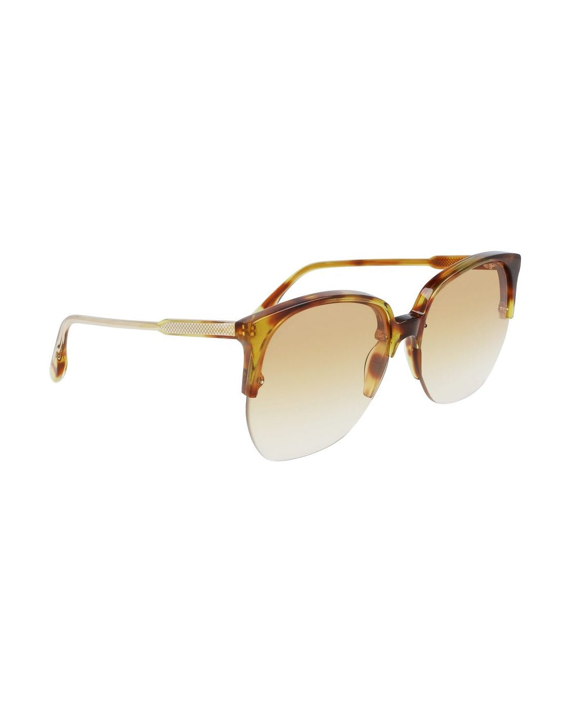 Victoria Beckham Brown Acetate Sunglasses Sunglasses
